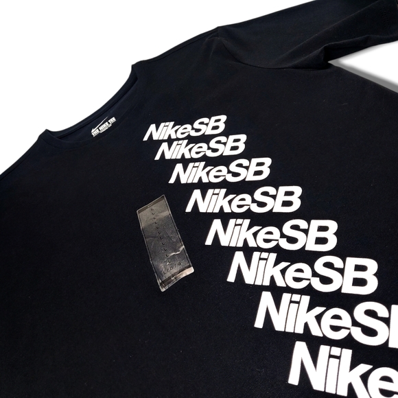 Nike SB T-Shirt Athletic cut Men color Black Size Large - Picture 3 of 4